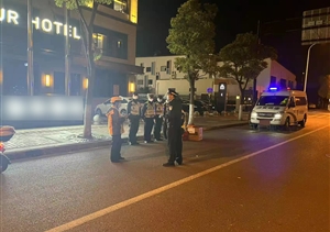 泥城派出所領導慰問宗保一線隊員